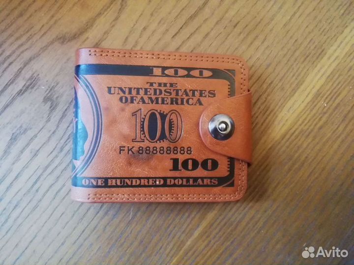 Кошелек кожаный новый