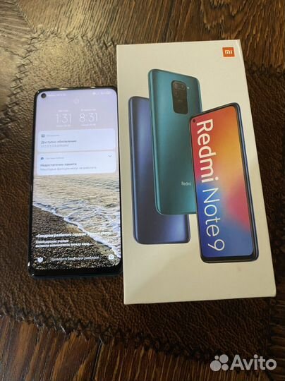 Телефон redmi note 9