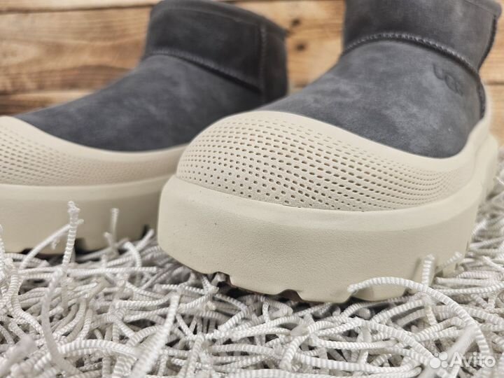 Угги UGG Men Ultra Mini Hybrid Grey оригинал