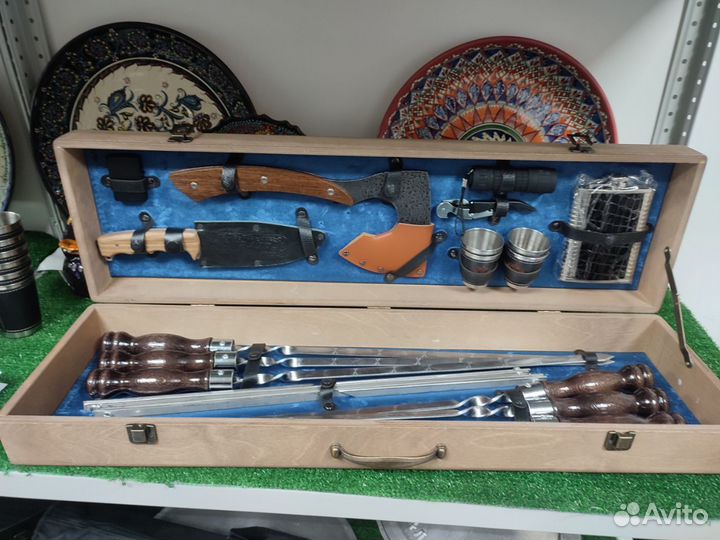 Подарочный набор шашлычный
