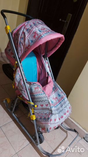 Коляска санки