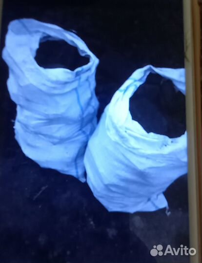 Уголь в мешках