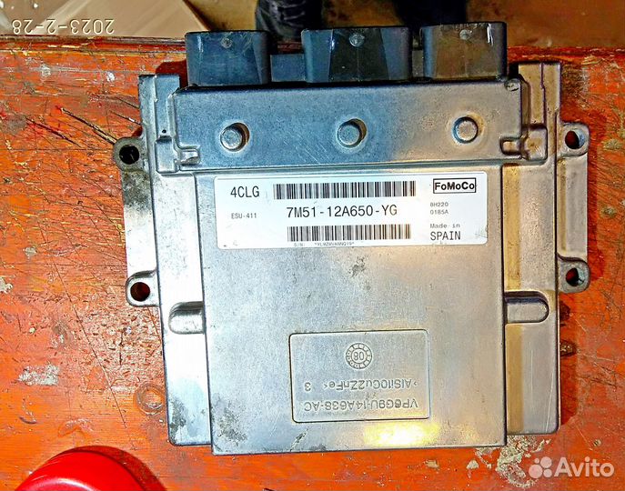 Блок управления двигателя Форд Фокус 2 рестайлинг