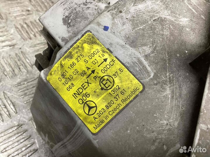 Фара левая Mercedes-Benz C-Class