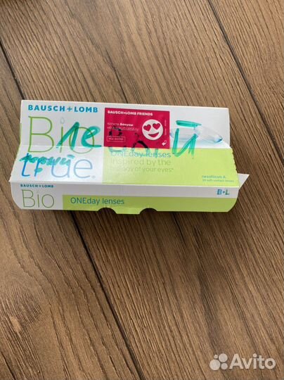 Линзы контактные однодневные