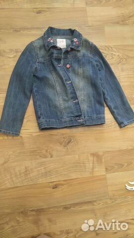Джинсовка для девочки 110