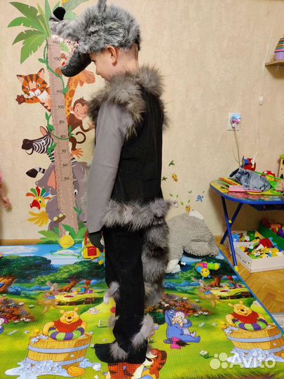 Костюм волка/домового/медведя 122-134