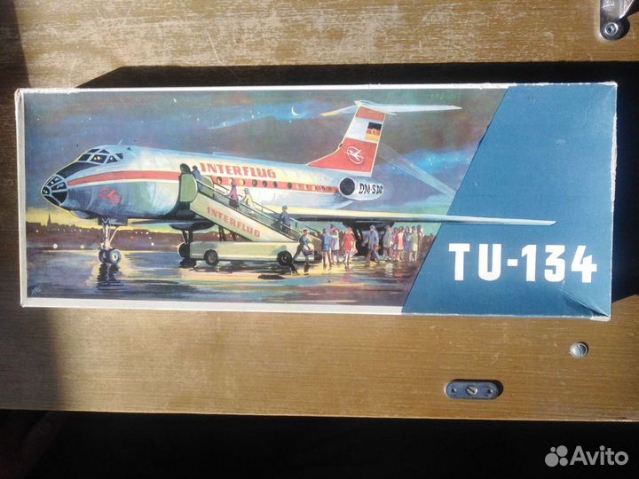 Модель самолета гдр ту 134 Kvz