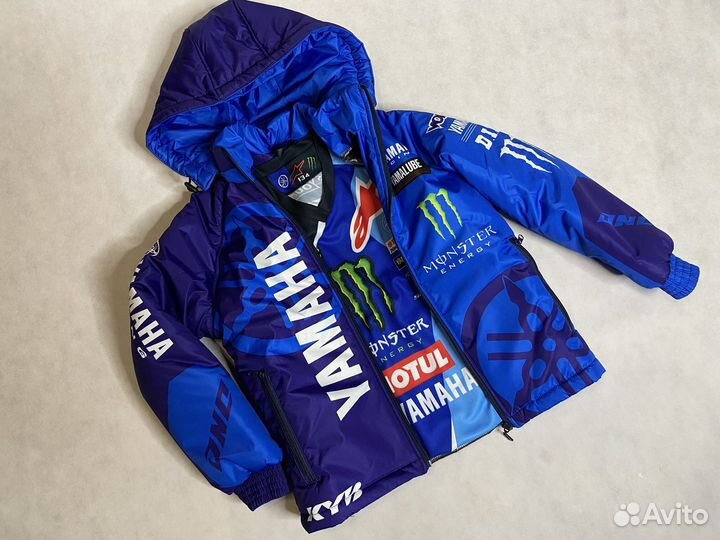 Мотокуртка yamaha детская