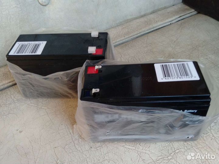 Новые аккумуляторы 12v/7ah