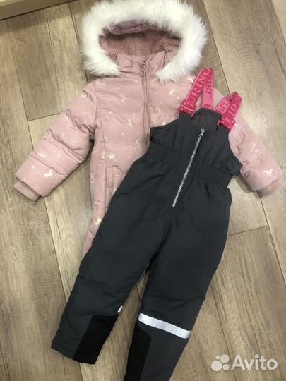 Зимний костюм для девочки 98-104
