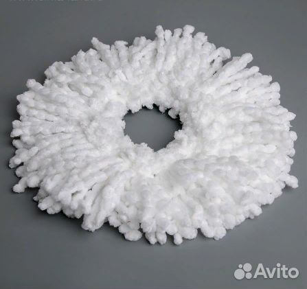 Насадка для швабры с отжимом-центрифугой