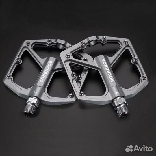 Велопедали Rockbros алюминиевые на промах