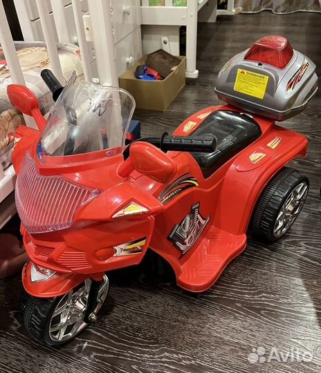 Детский электромобиль мотоцикл