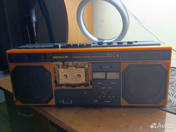 Магнитофон весна 212с 4