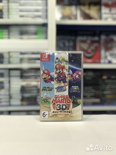 Super mario 3D all stars (новый) Nintendo switch