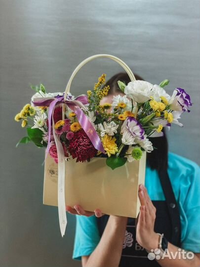 Цветочные сумочки