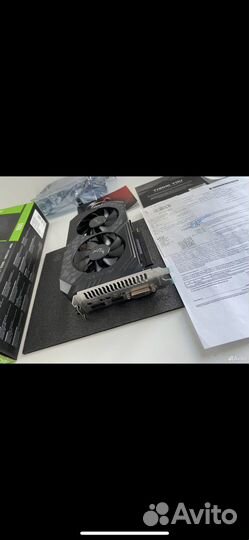 Видеокарта asus TUF gaming geforce GTX 1650 OC 4GB
