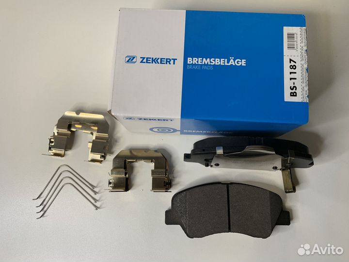 Колодки тормозные передние Solaris II /Kia 17-23