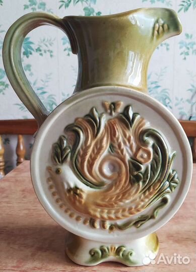 Кувшин Куманец керамика обливная майолика 3шт