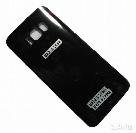 Задняя крышка для Samsung G950F S8 Черная (со скот