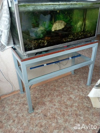 Аквариум с тумбой бу, зарезервирован до среды