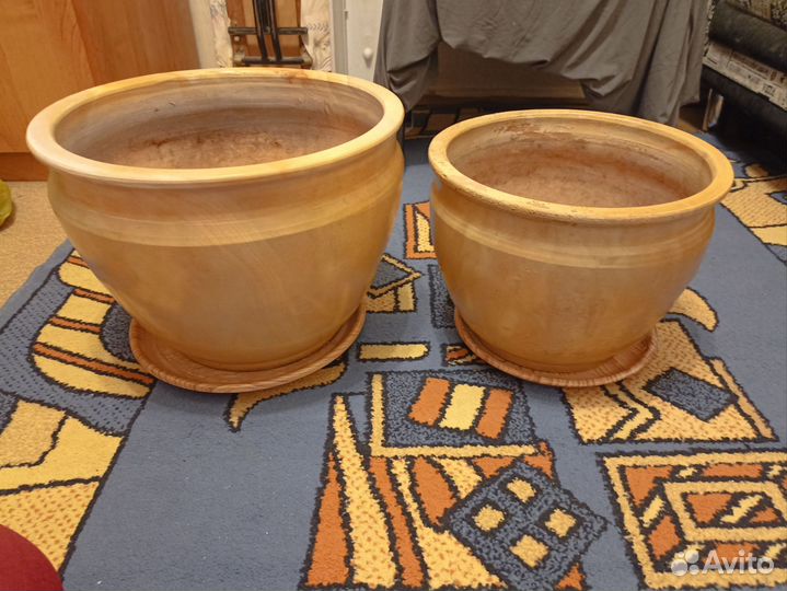 Горшок керамический большой