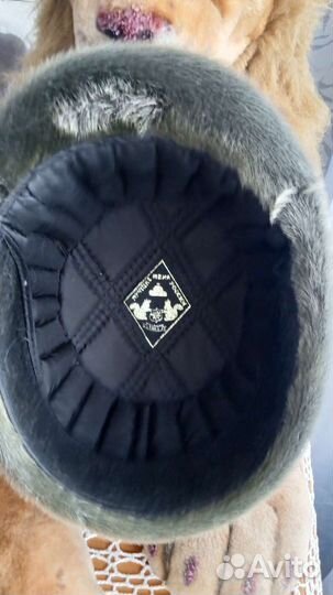 Шапка мужская мех нерпа размер 56 57