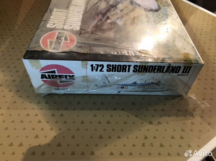 Сборная модель самолёта 1:72,short sunderland lll