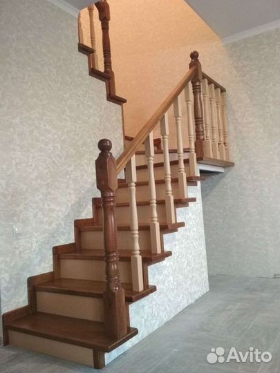 Лестницы из сосны