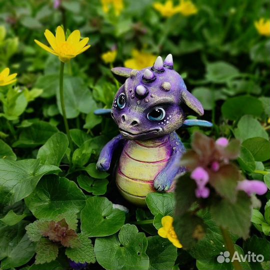 Ёлочная игрушка*дракон*папье маше*ручная работа