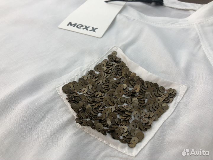 Футболка блузка для девочки 140 146 mexx