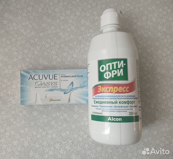 Линзы Acuvue Oasys With Hydraclear Plus