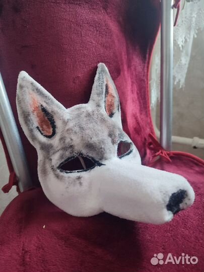 Маска для квадробики Волк