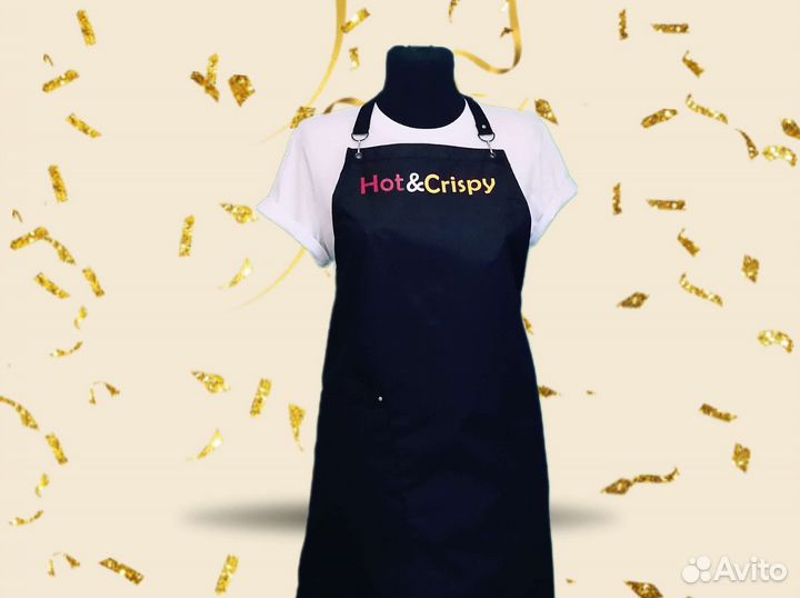 Фартук для кафе с логотипом