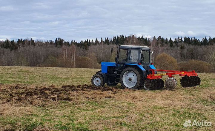 Вспашка, дискование, фрезерование