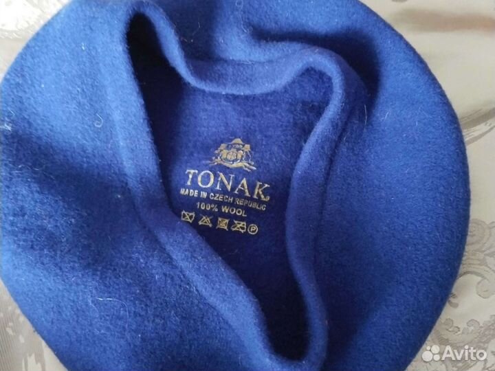 Берет женский шерсть Чехия Тонак