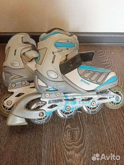 Ролики раздвижные 32-35 размер