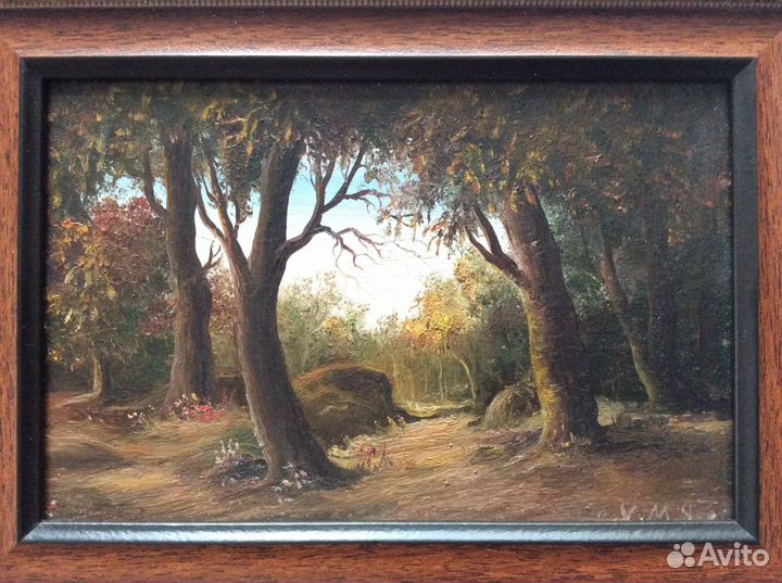 Картина маслом пейзаж