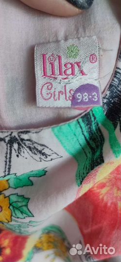 Летнее платье, рр 98