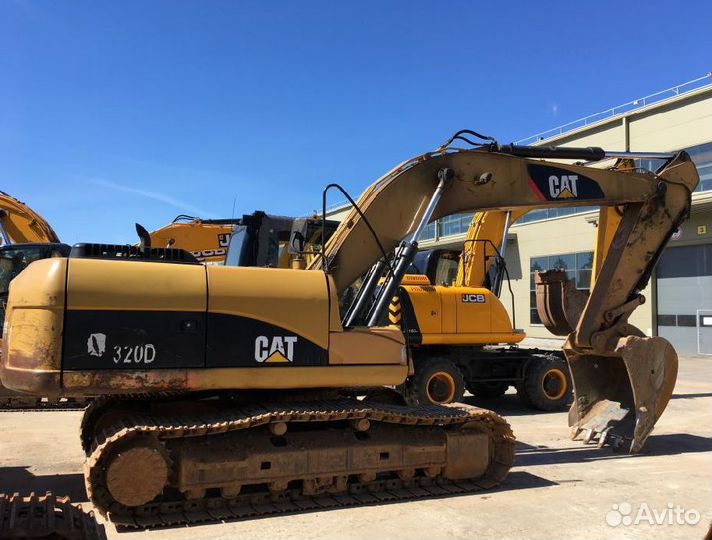 Аренда гусеничный экскаватор cat320