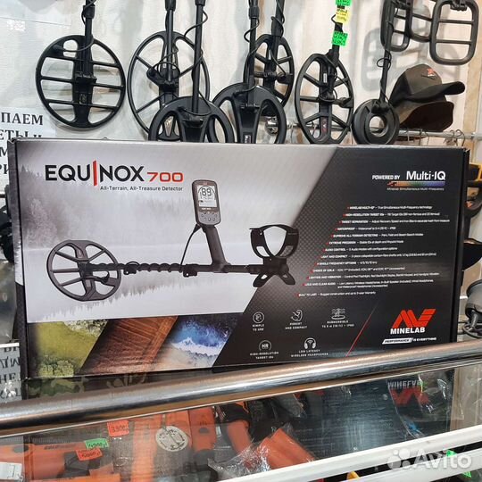 Металлоискатель Minelab Equinox700