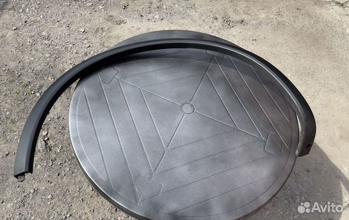 Накладка крыла задняя левая Porsche Cayenne 958