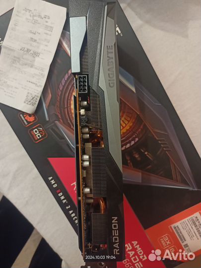 Видеокарта amd radeon rx 6650xt gigabyte gaming