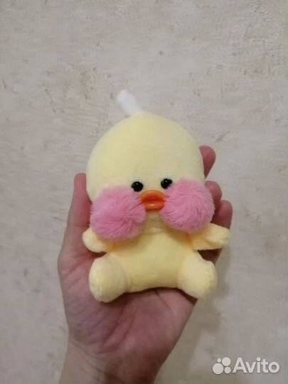Мягкая игрушка уточка, брелок