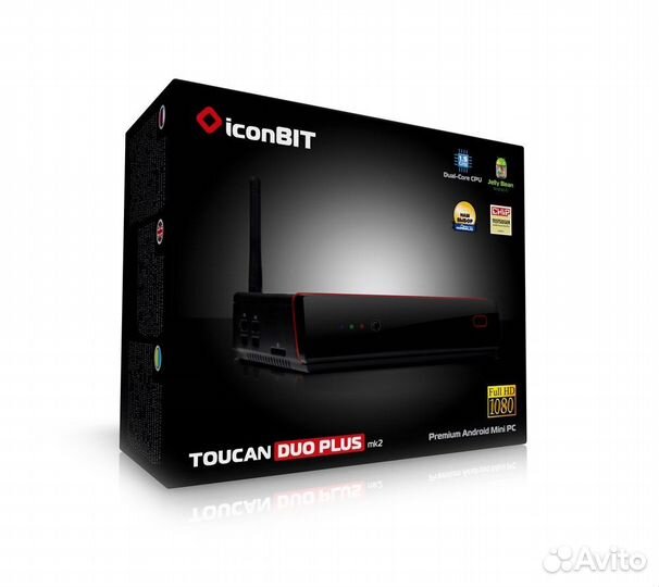 Андроид приставка Iconbit Toucan Duo Plus mk2