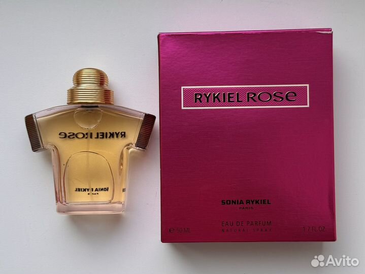 Soniа Rykiel Rykiеl Rоse edp 50 мл винтaж