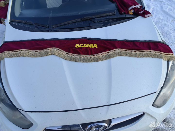 Ламбрекены и шторы от scania