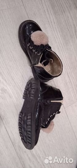 Ботинки для девочки 22 размер весна