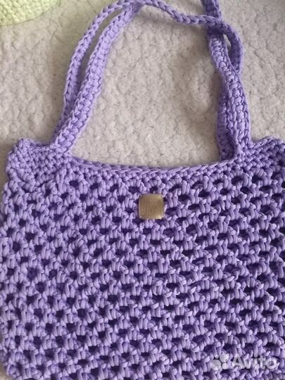 Корзинки и сумки из трикотажной пряжи
